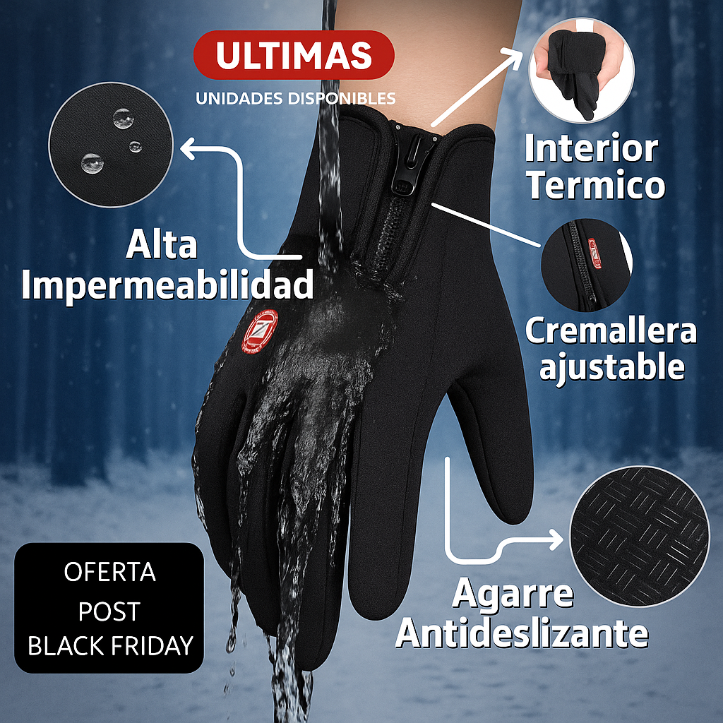 Floviro™ Invierno Plus - Guantes Térmicos