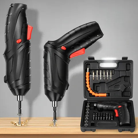 Kit Destornillador Eléctrico HogarFit Profesional 4 en 1 Original